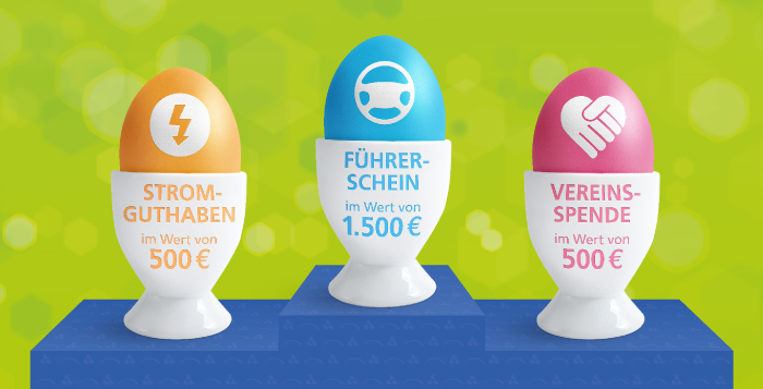 Alle guten Dinge sind Ei - Gewinnspiel